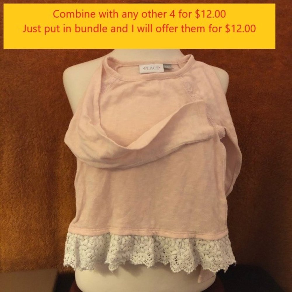 The Childrens Place Pull Over Long Sleeves Shirt